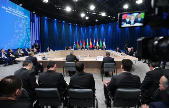Russia Mishustin CIS Government Heads Council