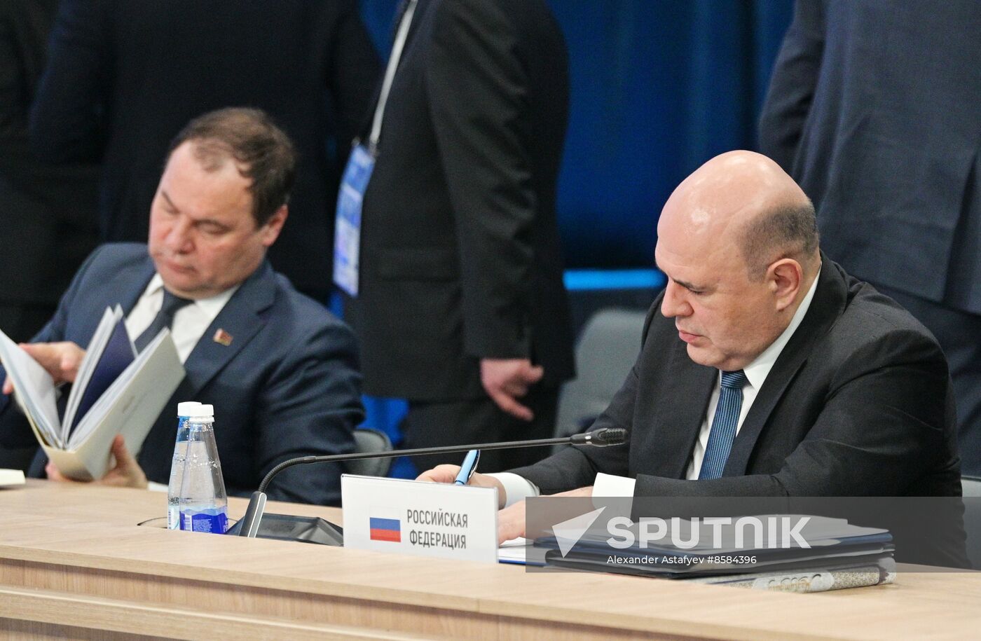 Russia Mishustin CIS Government Heads Council