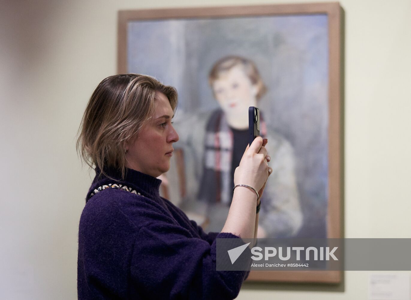 Russia Art Impressionism Traditions Exhibition