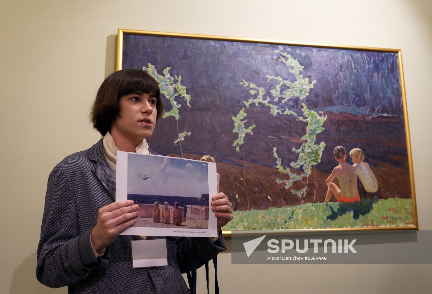 Russia Art Impressionism Traditions Exhibition