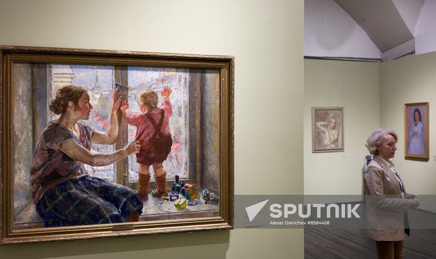 Russia Art Impressionism Traditions Exhibition
