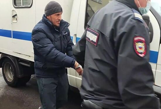 Russia Criminal Gang Member Detention