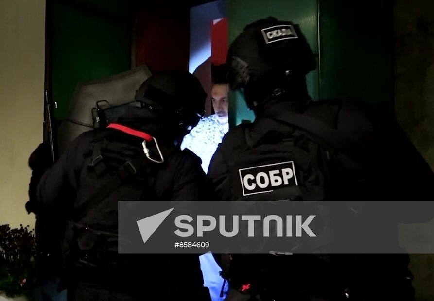 Russia Criminal Gang Member Detention