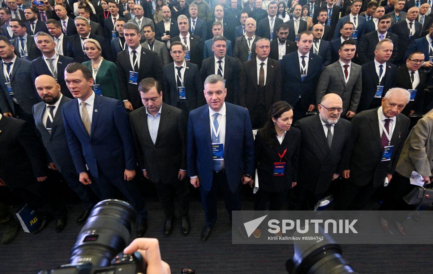 Russia Liberal Democratic Party Convention