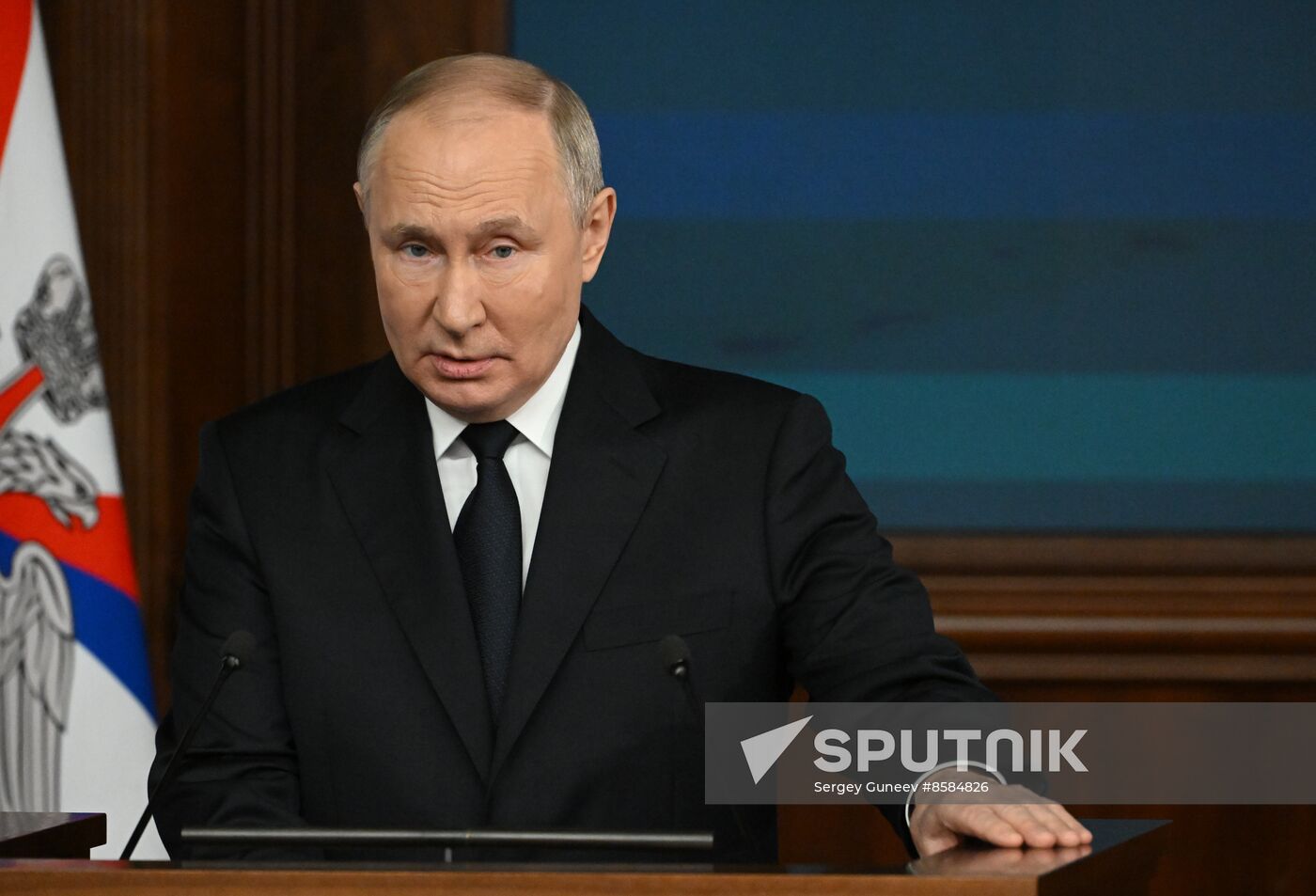 Russia Putin Defence Ministry Board