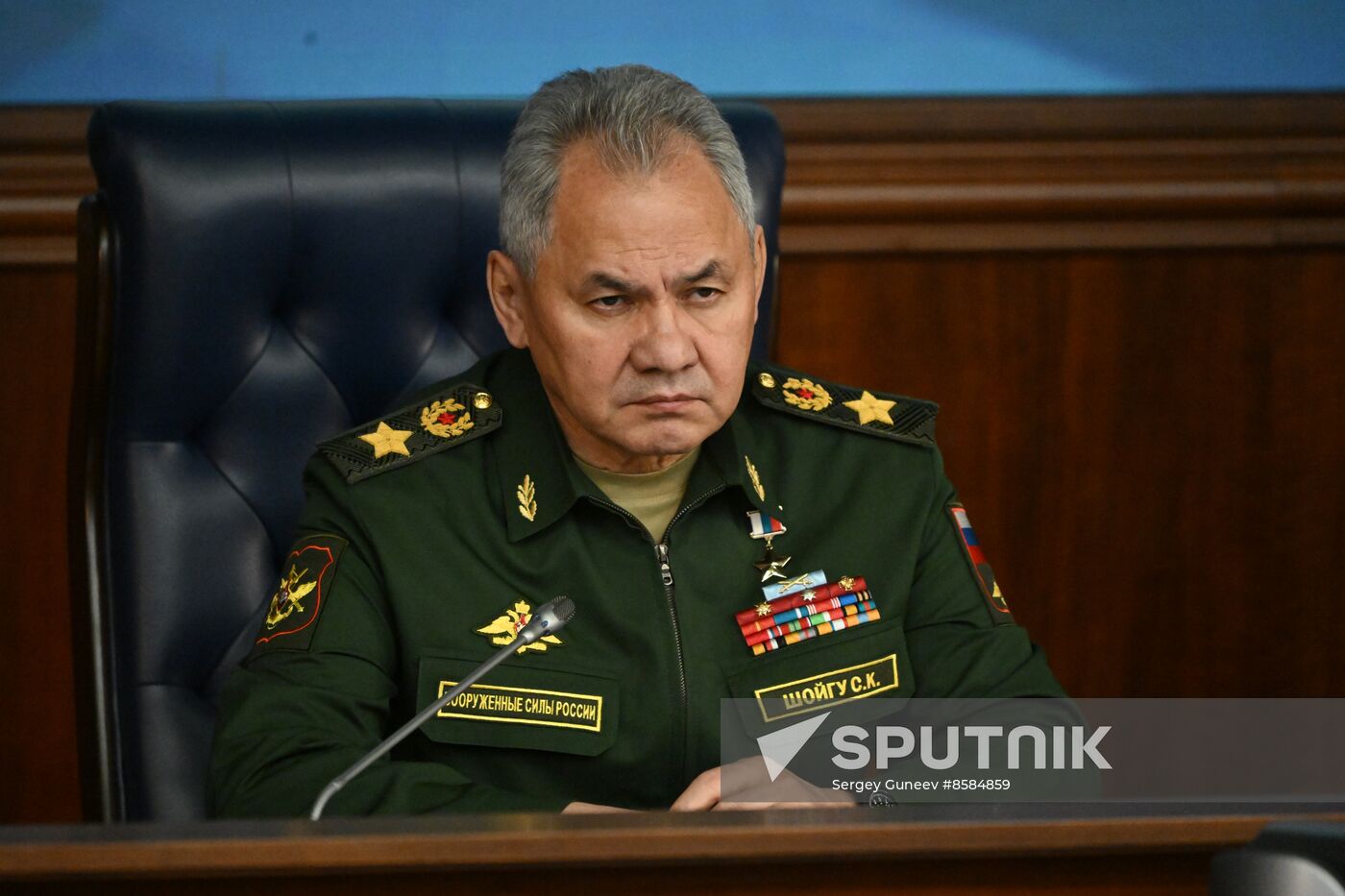 Russia Putin Defence Ministry Board