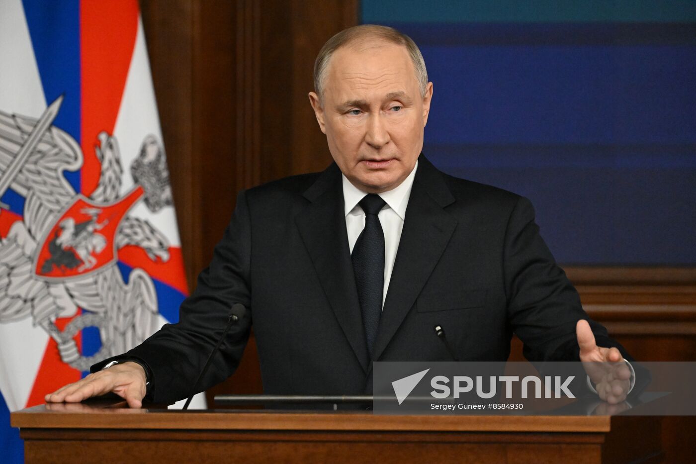 Russia Putin Defence Ministry Board
