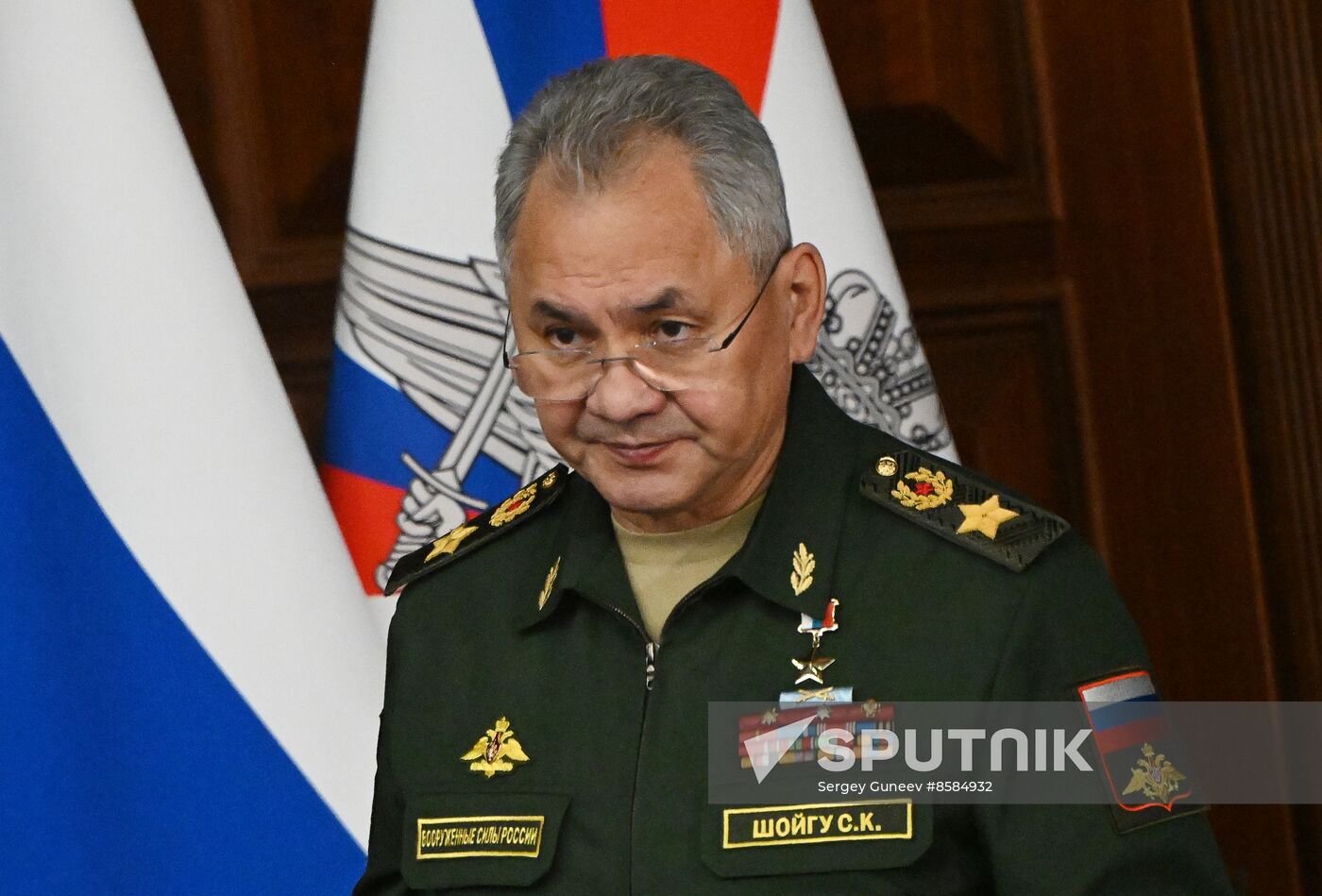 Russia Putin Defence Ministry Board