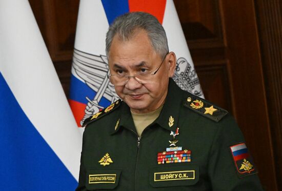 Russia Putin Defence Ministry Board