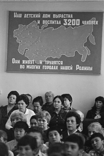 Antonina Khlebushkina, Director of Tashkent orphanage, Honored Teacher of Uzbek SSR