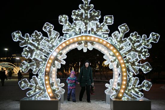 Russia New Year Preparations