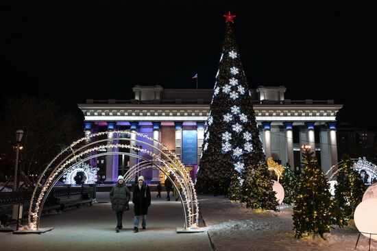 Russia New Year Preparations