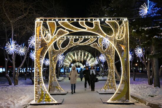 Russia New Year Preparations