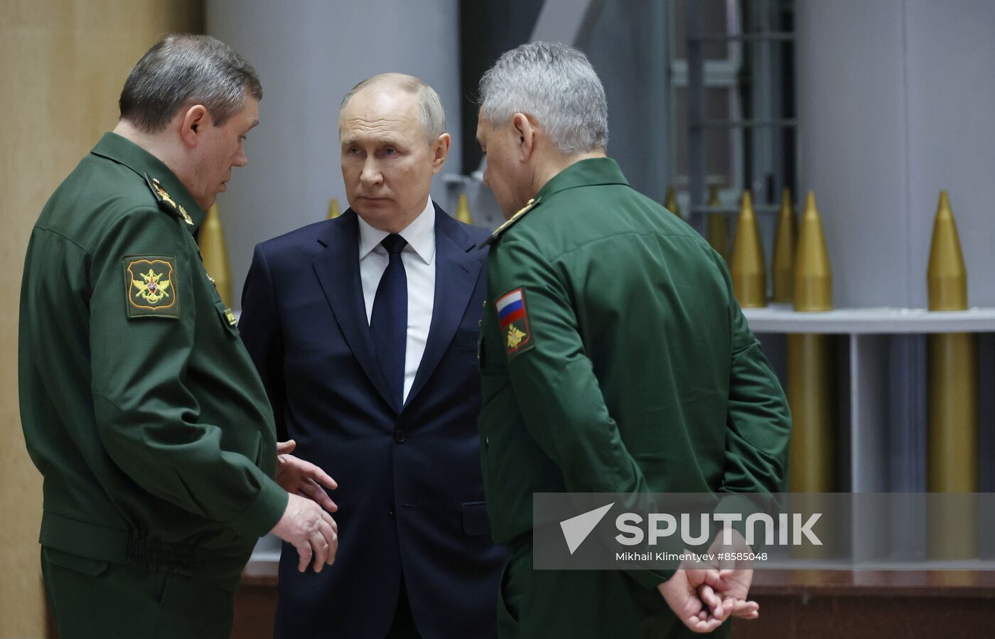 Russia Putin Defence Ministry Board