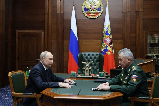 Russia Putin Defence Ministry Board