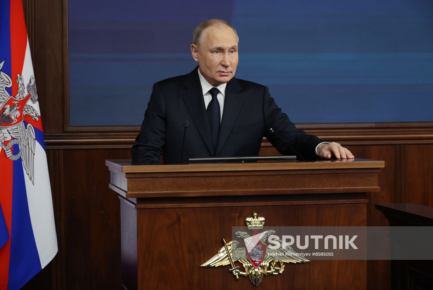 Russia Putin Defence Ministry Board