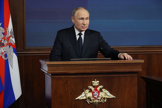 Russia Putin Defence Ministry Board