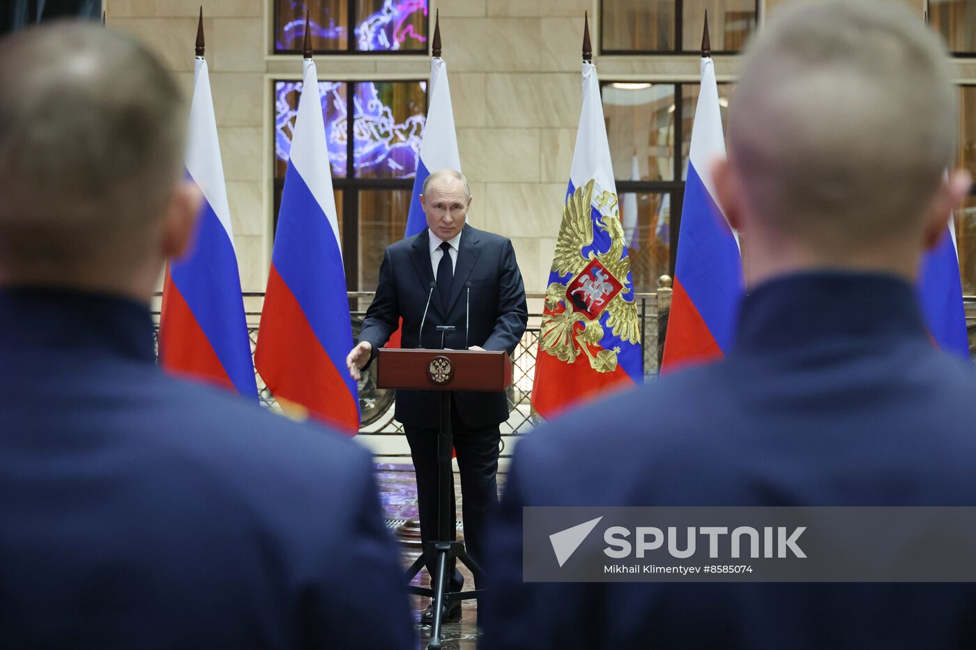 Russia Putin Hero Gold Medals Presentation