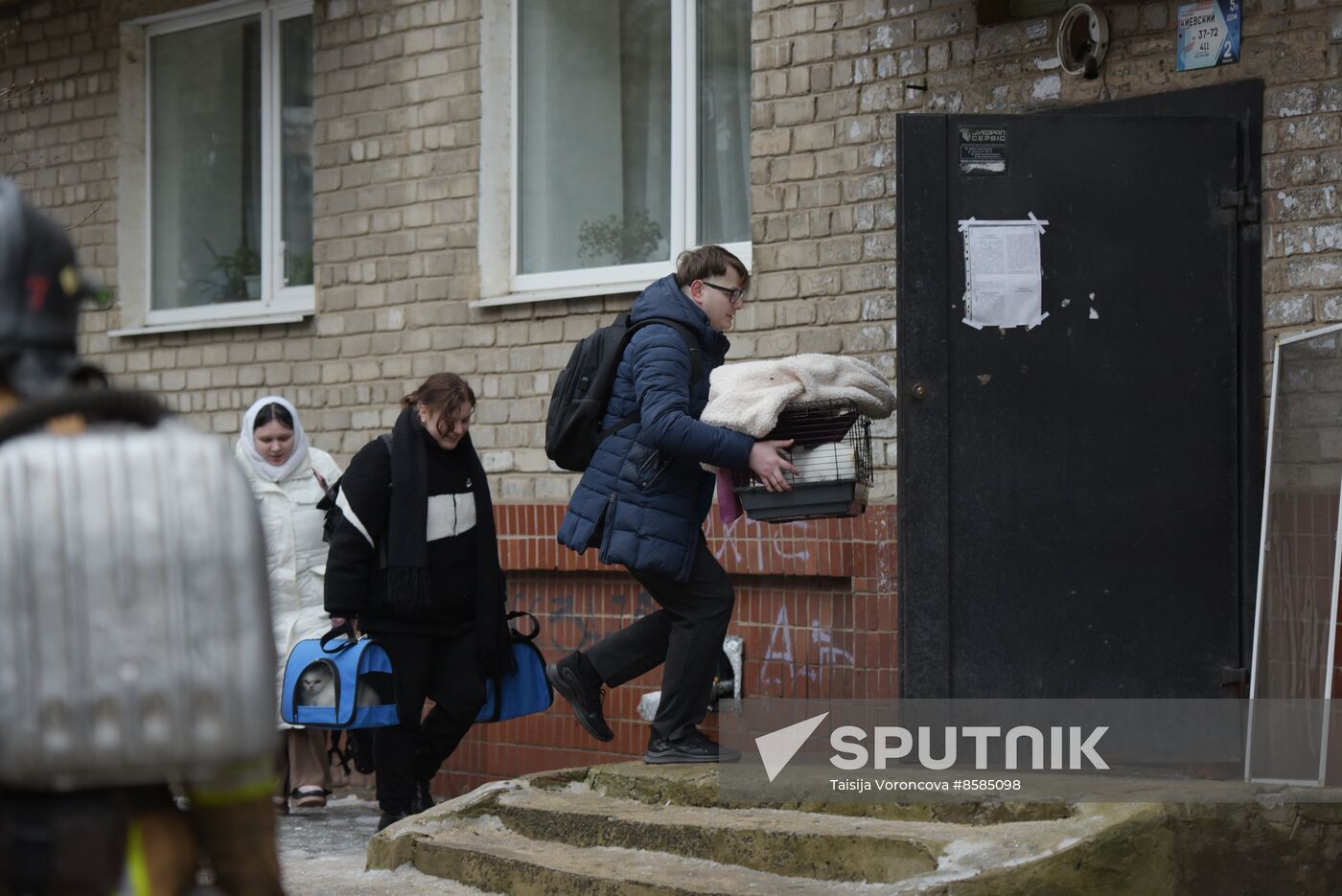 Russia Ukraine Military Operation Shelling