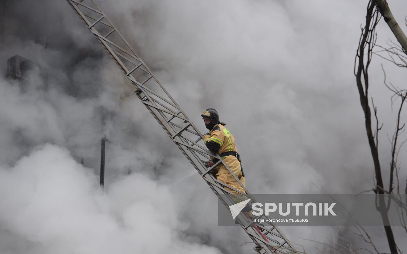 Russia Ukraine Military Operation Shelling