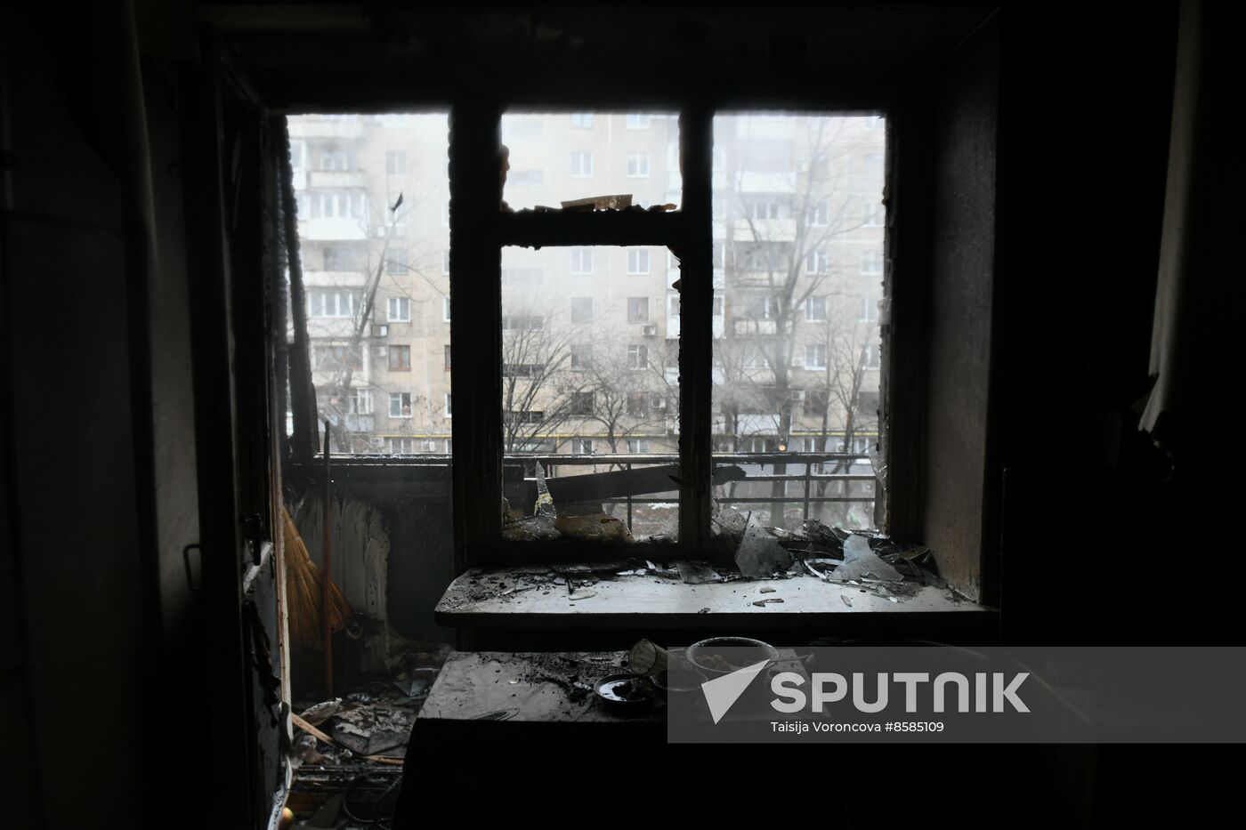 Russia Ukraine Military Operation Shelling