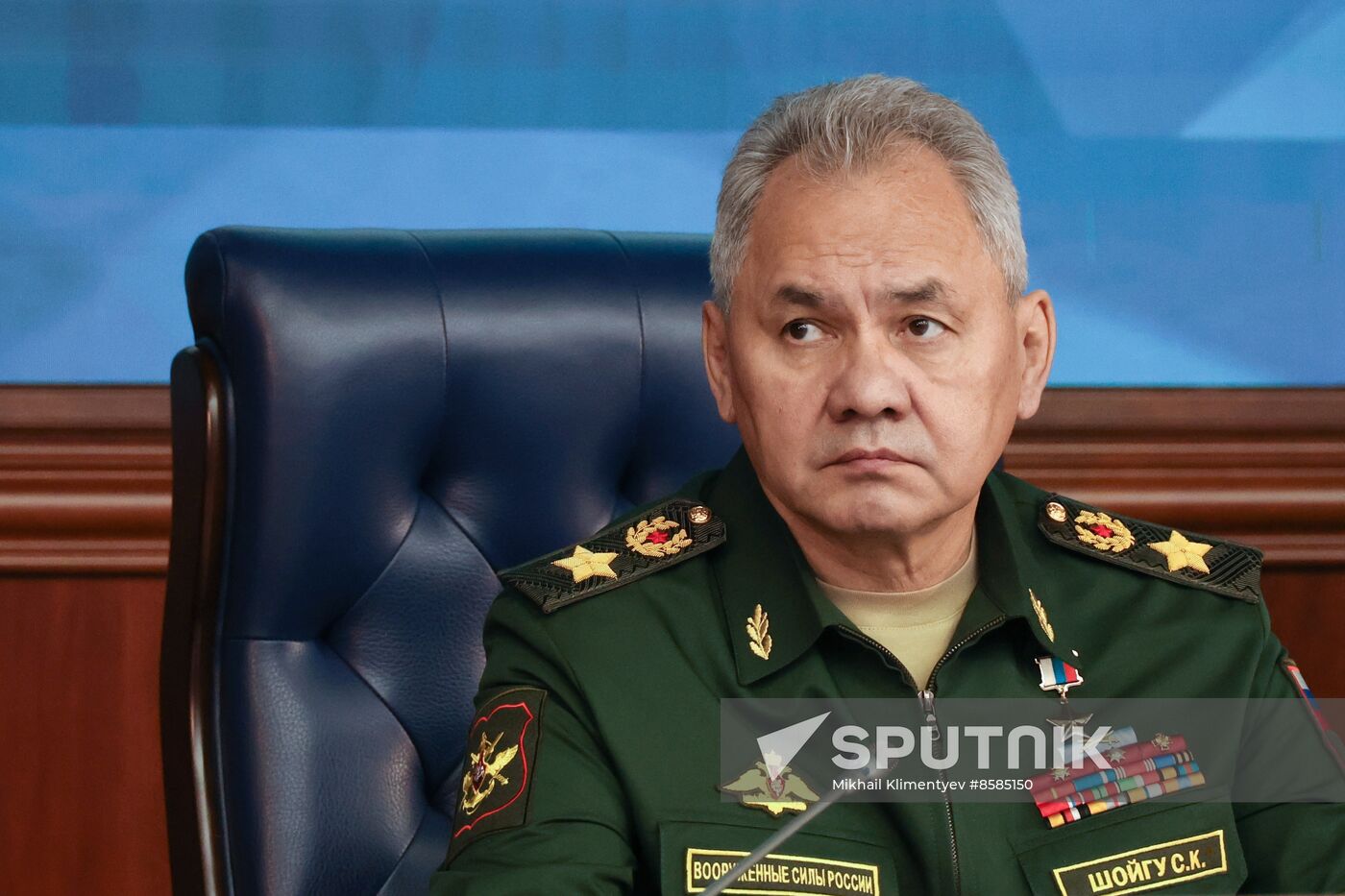 Russia Putin Defence Ministry Board