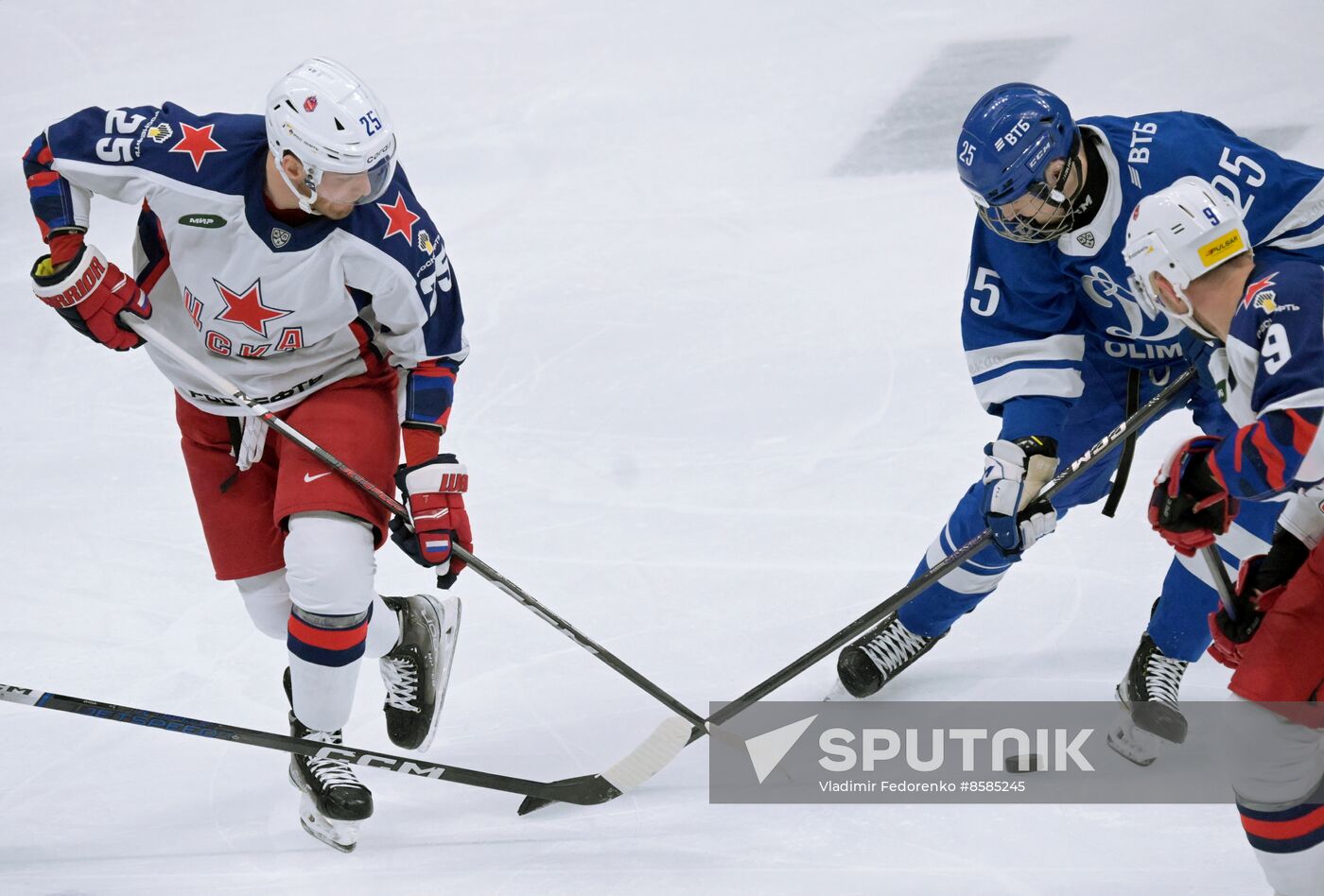 Russia Ice Hockey Kontinental League Dynamo - CSKA