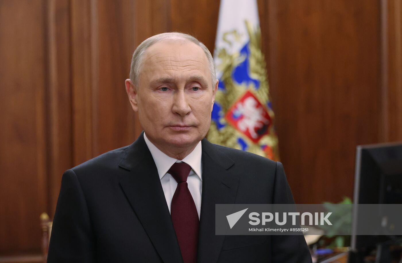 Russia Putin Security Agency Worker Day