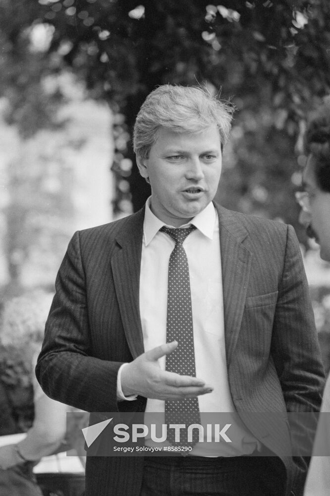 Vyacheslav Pankin, First Secretary, Voroshilovsky Regional Komsomol Committee