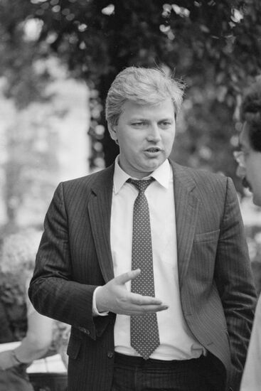 Vyacheslav Pankin, First Secretary, Voroshilovsky Regional Komsomol Committee