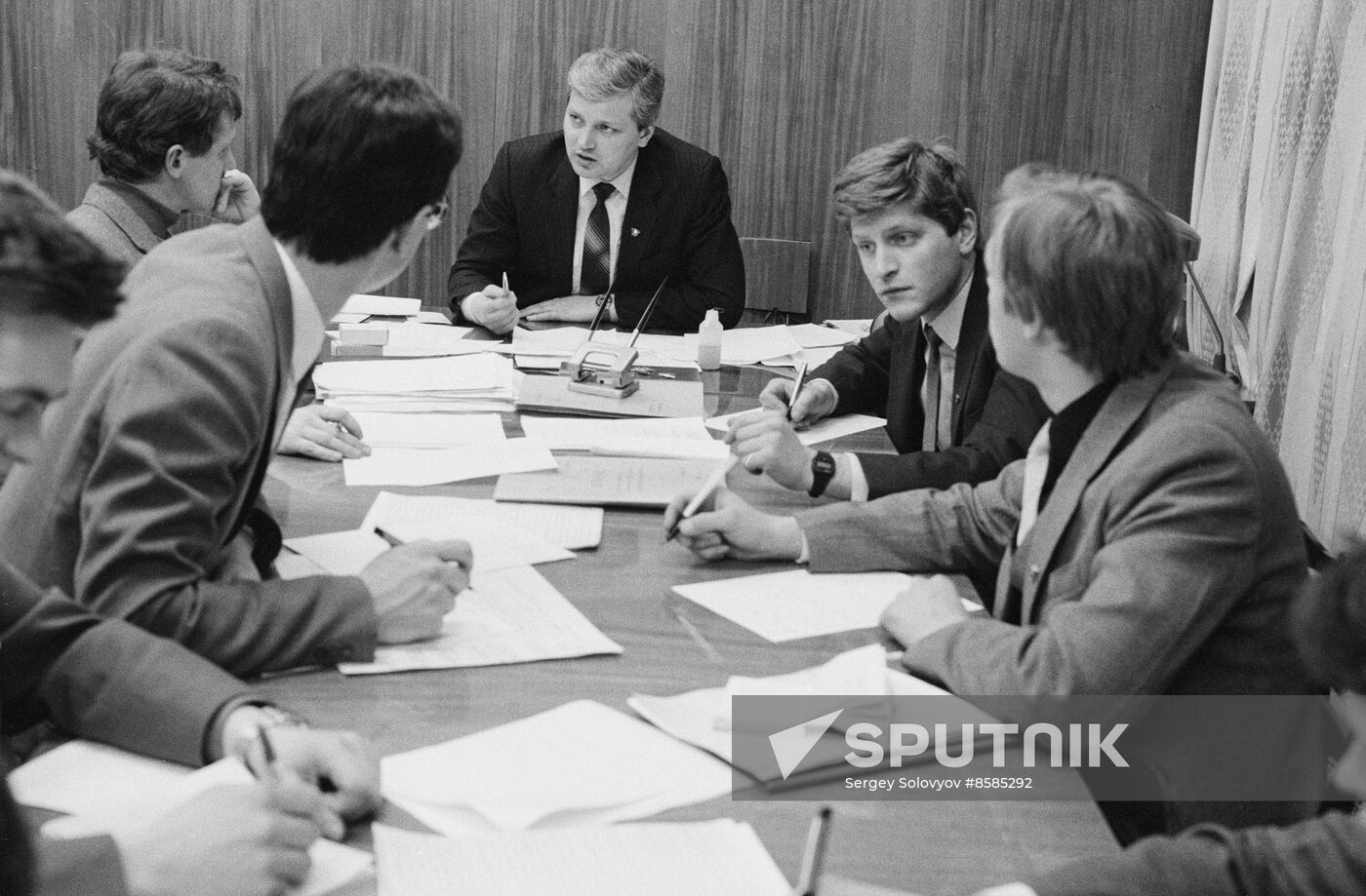 Vyacheslav Pankin, First Secretary, Voroshilovsky Regional Komsomol Committee