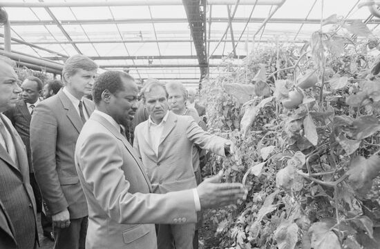 Delegation of People's Republic of Mozambique visits USSR