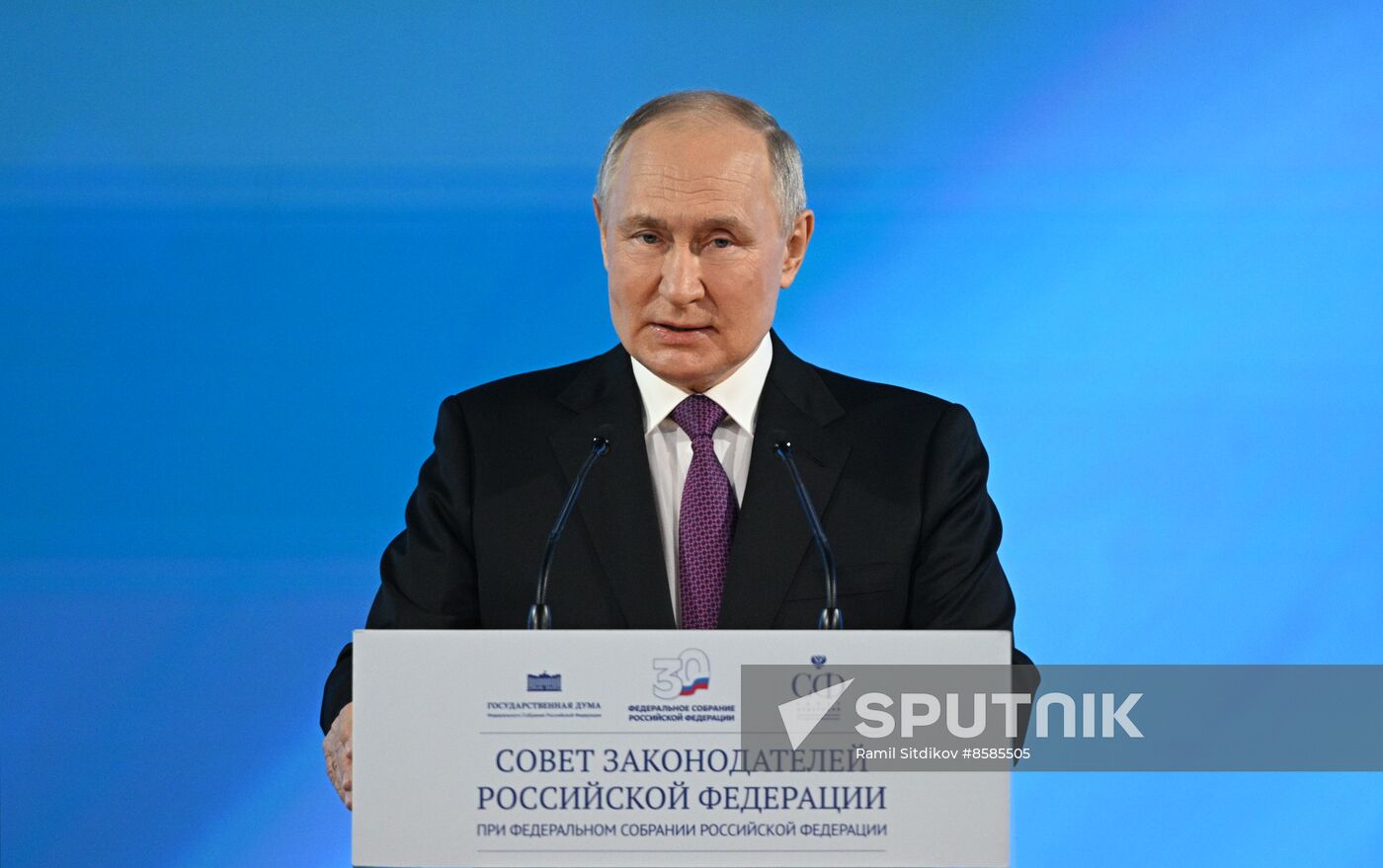 Russia Putin Legislators Council