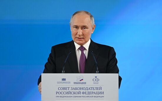 Russia Putin Legislators Council