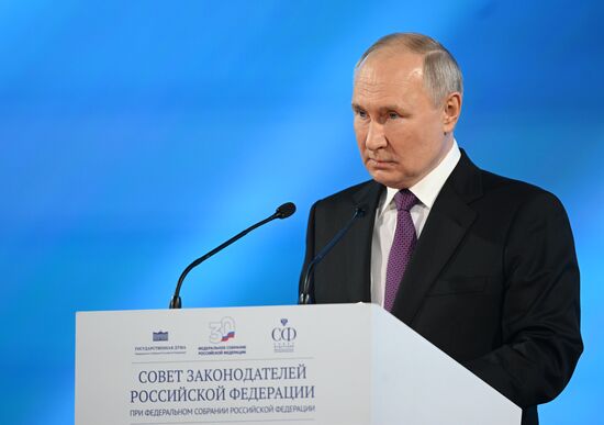 Russia Putin Legislators Council