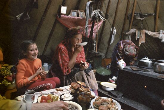 Reindeer herders of Khanty-Mansi Autonomous Area