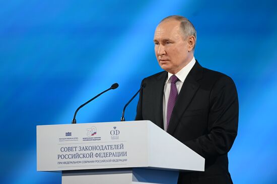 Russia Putin Legislators Council