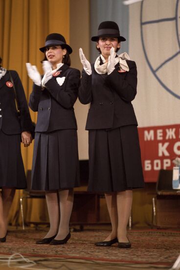International flight attendant competition in Hungary