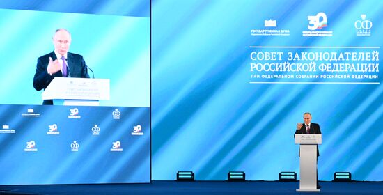 Russia Putin Legislators Council