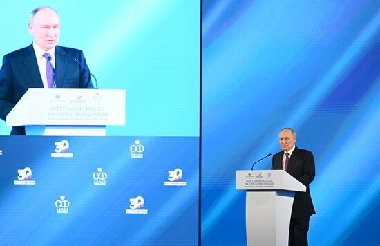 Russia Putin Legislators Council