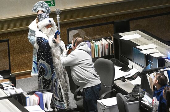 Russia New Year Father Frost