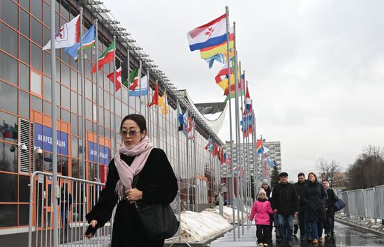 The International RUSSIA EXPO Forum and Exhibition. Pavilion 75. Location: Russia, Moscow. Author: Kirill Zykov/Sputnik. RUSSIA EXPO