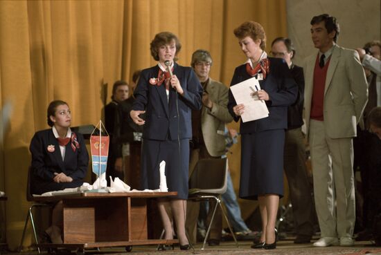International flight attendant competition in Hungary
