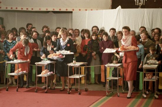 International flight attendant competition in Hungary