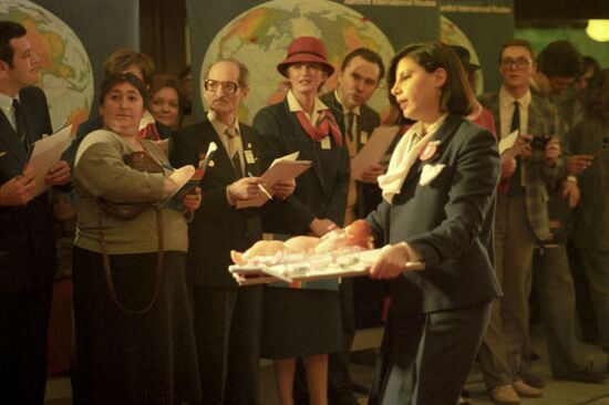 International flight attendant competition in Hungary