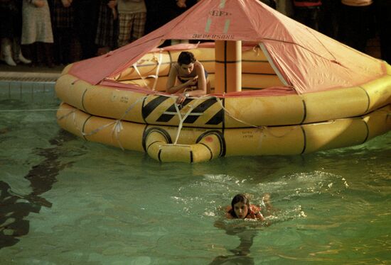 International flight attendant competition in Hungary