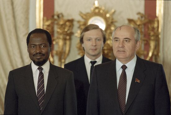 Delegation of Republic of Mozambique visits USSR