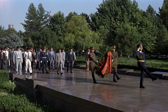 Visit of a Malaysian delegation to the USSR