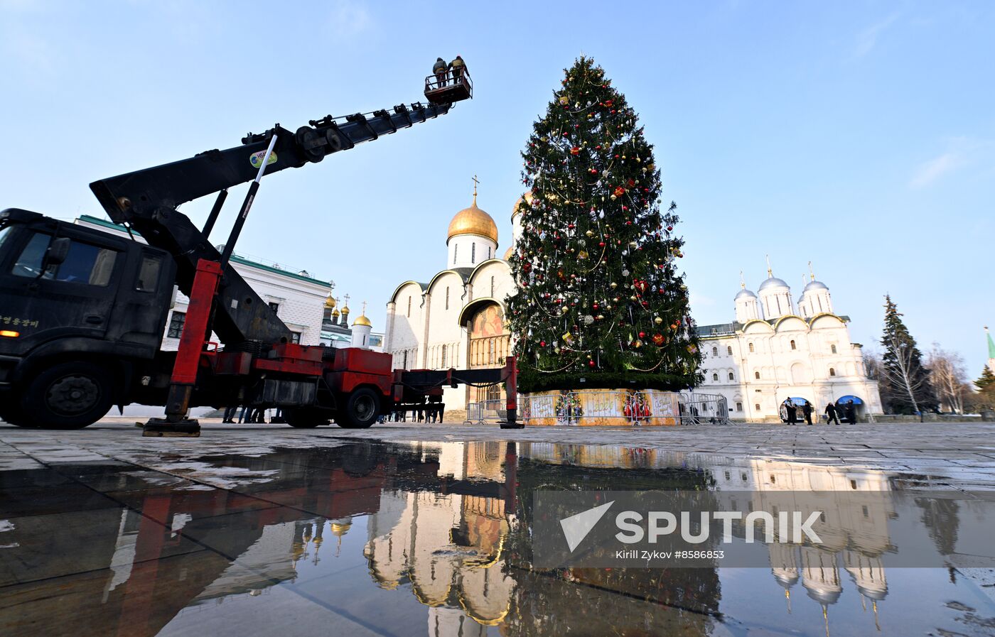 Russia Main New Year Tree