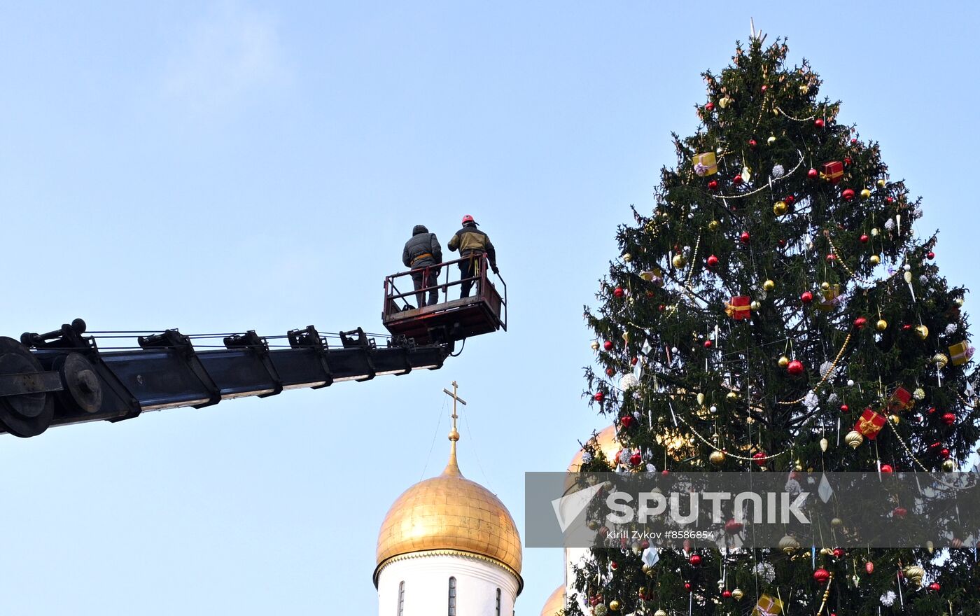 Russia Main New Year Tree